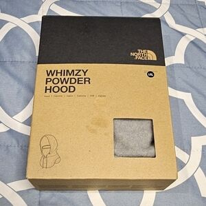 The North Face Whimzy Powder Hood in Gray and Black
